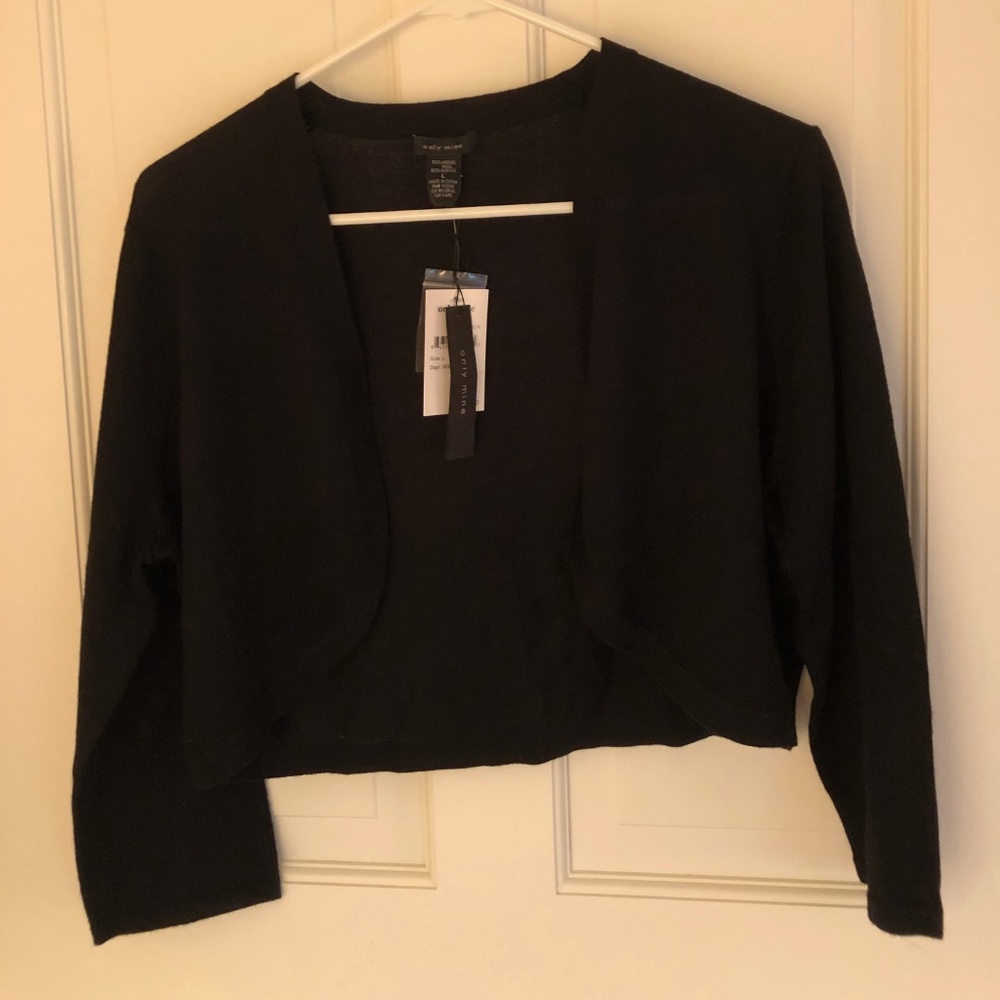 2 for $10 - Nordstroms Black Shrug - NEW w/ tags